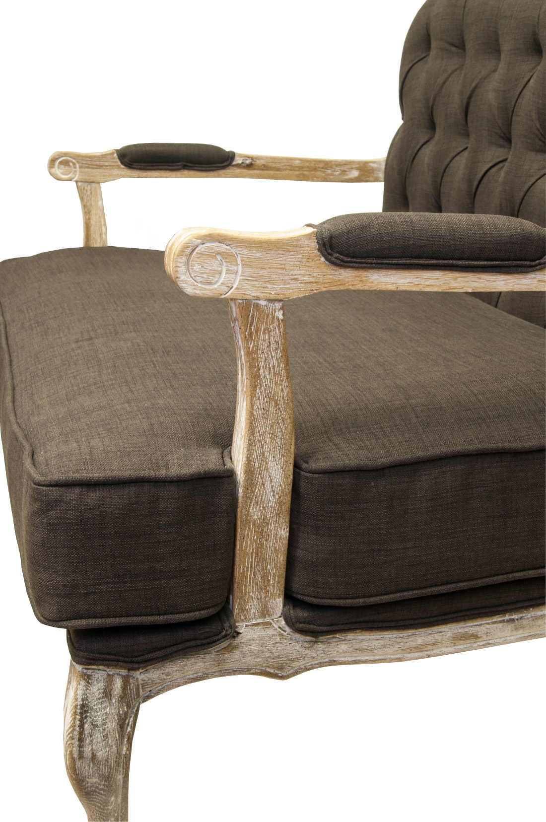 заказать Прямой диван модерн Yareli Brown V2 коричневый