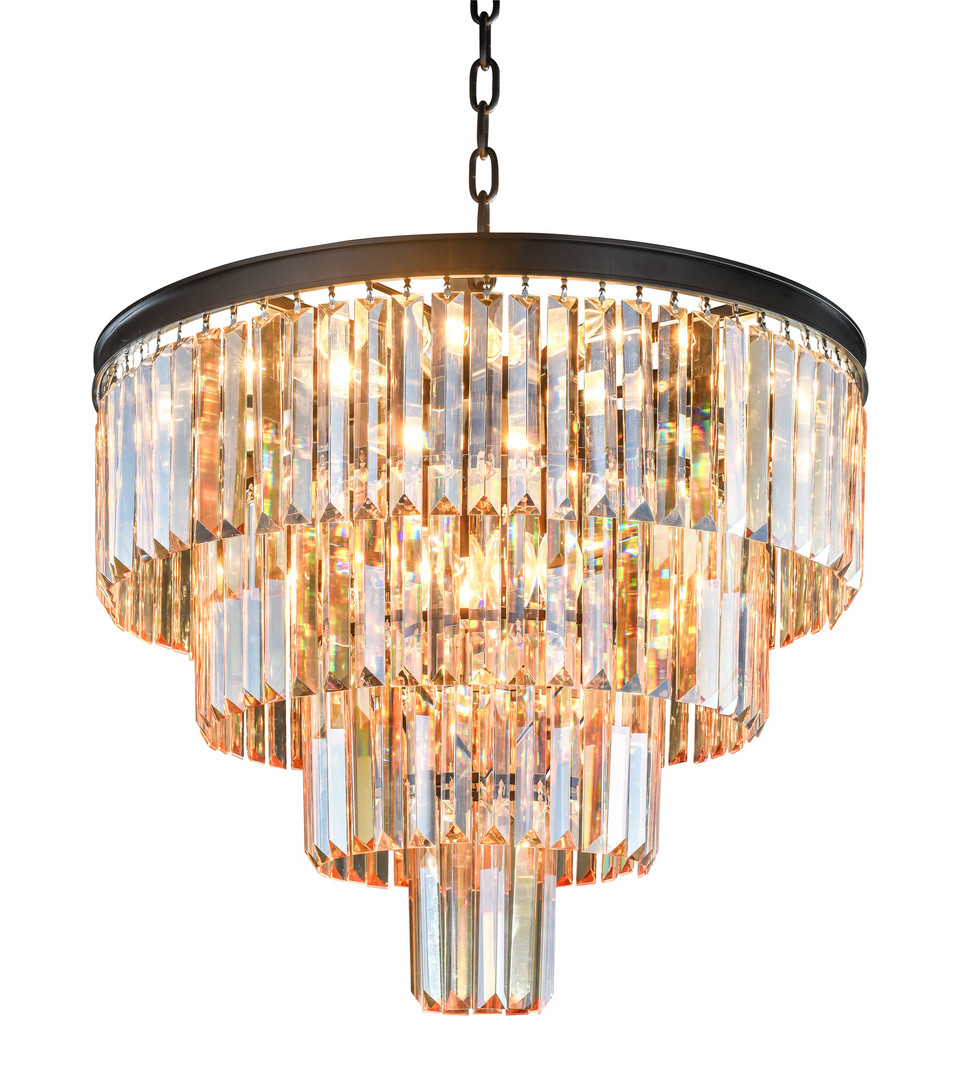 купить Люстра Odeon 4 Rings Amber