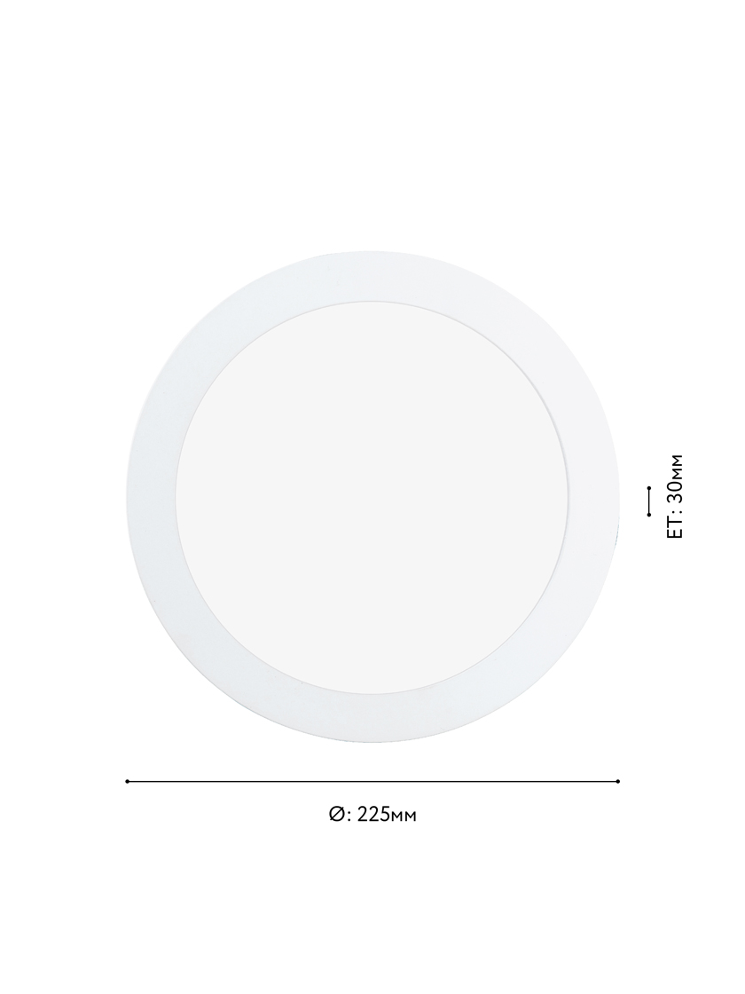 купить 64628 Светодиодный встраиваемый светильник FUEVA 1 PRO, 16W(LED)