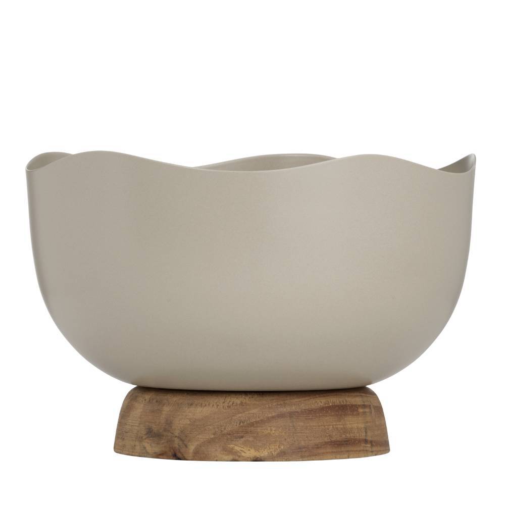 заказать 427511 Декоративная чаша MONYWA, H110 металл, дерево, бежевый, натуральный в Москве заказать 427511 Декоративная чаша MONYWA, H110 металл, дерево, бежевый, натуральный