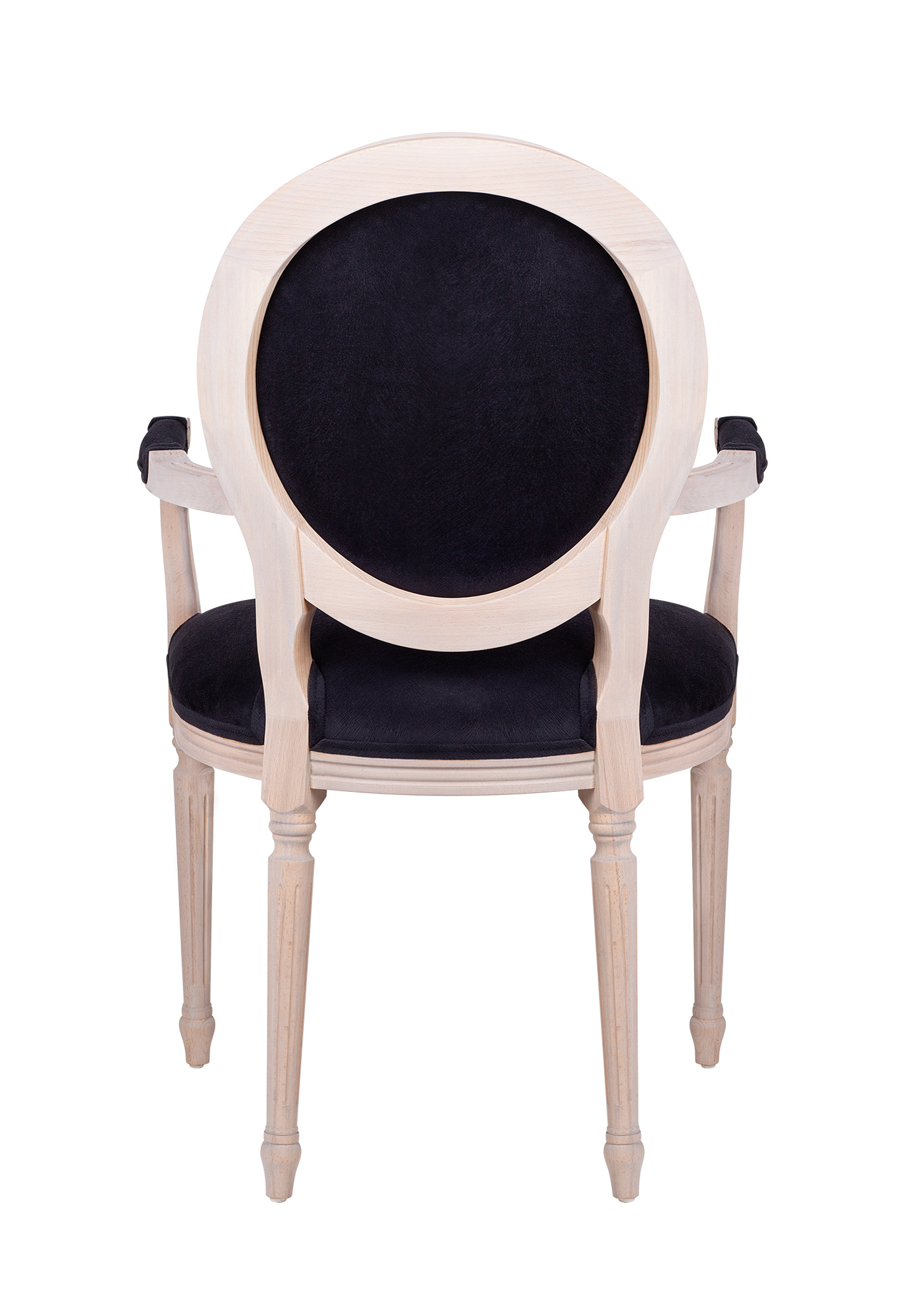 Мягкий стул с подлокотниками Delo Arm Black Velvet в интернет-магазине в Москве Мягкий стул с подлокотниками Delo Arm Black Velvet в интернет-магазине