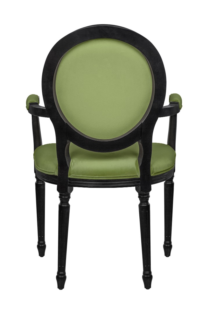 Мягкий стул с подлокотниками Delo Kora Arm Green в интернет-магазине в Москве Мягкий стул с подлокотниками Delo Kora Arm Green в интернет-магазине