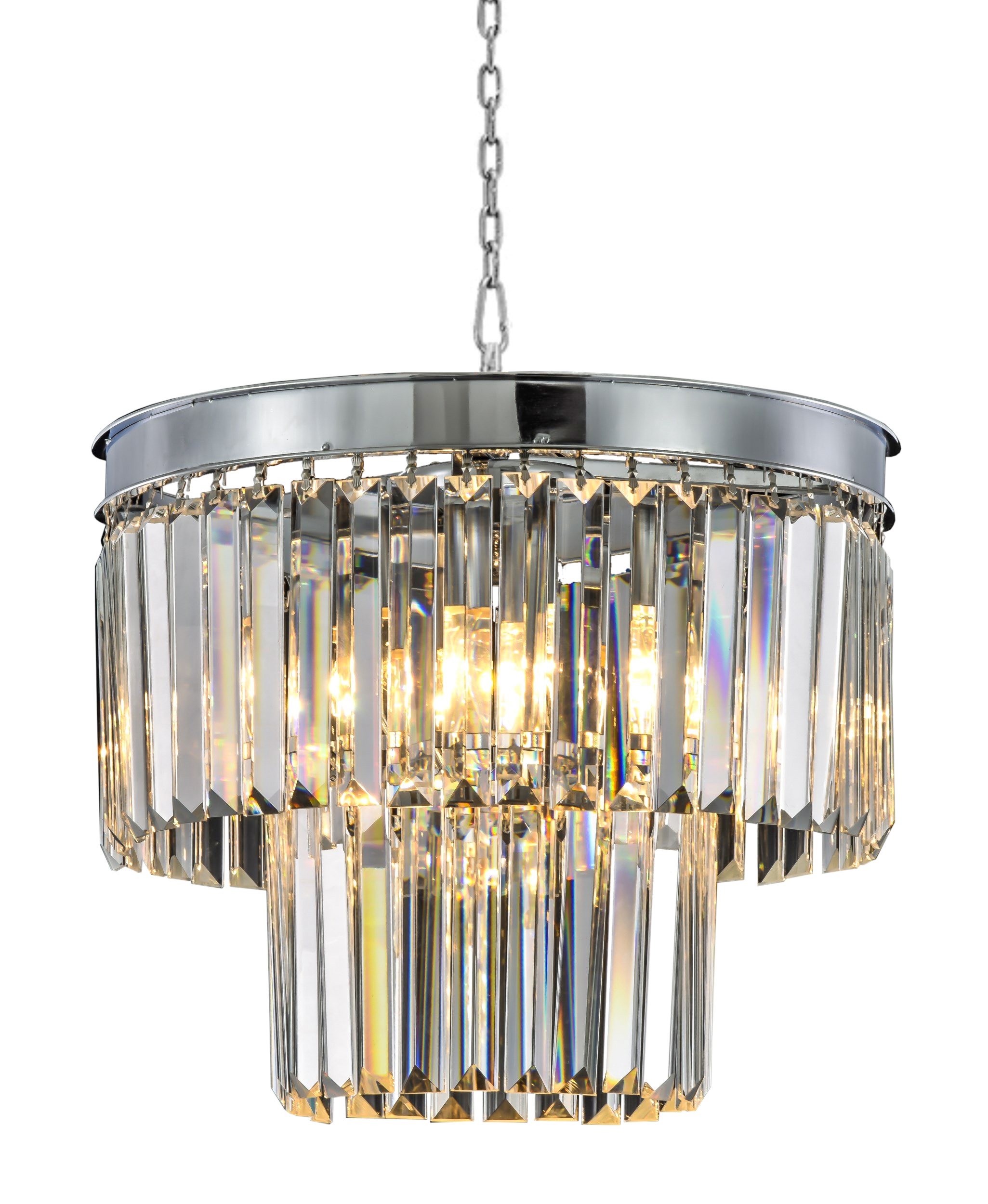 купить Люстра Odeon 2 Rings Chrome