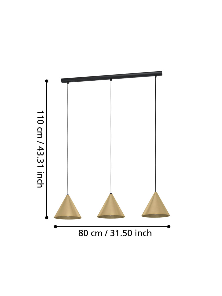 заказать 99592 Подвесной потолочный светильник (люстра) NARICES