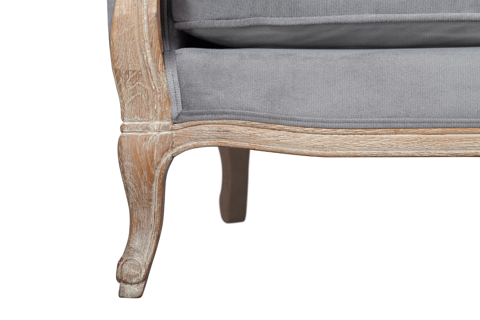 Прямой диван для гостиниц Darcy 3 серый в интерьере