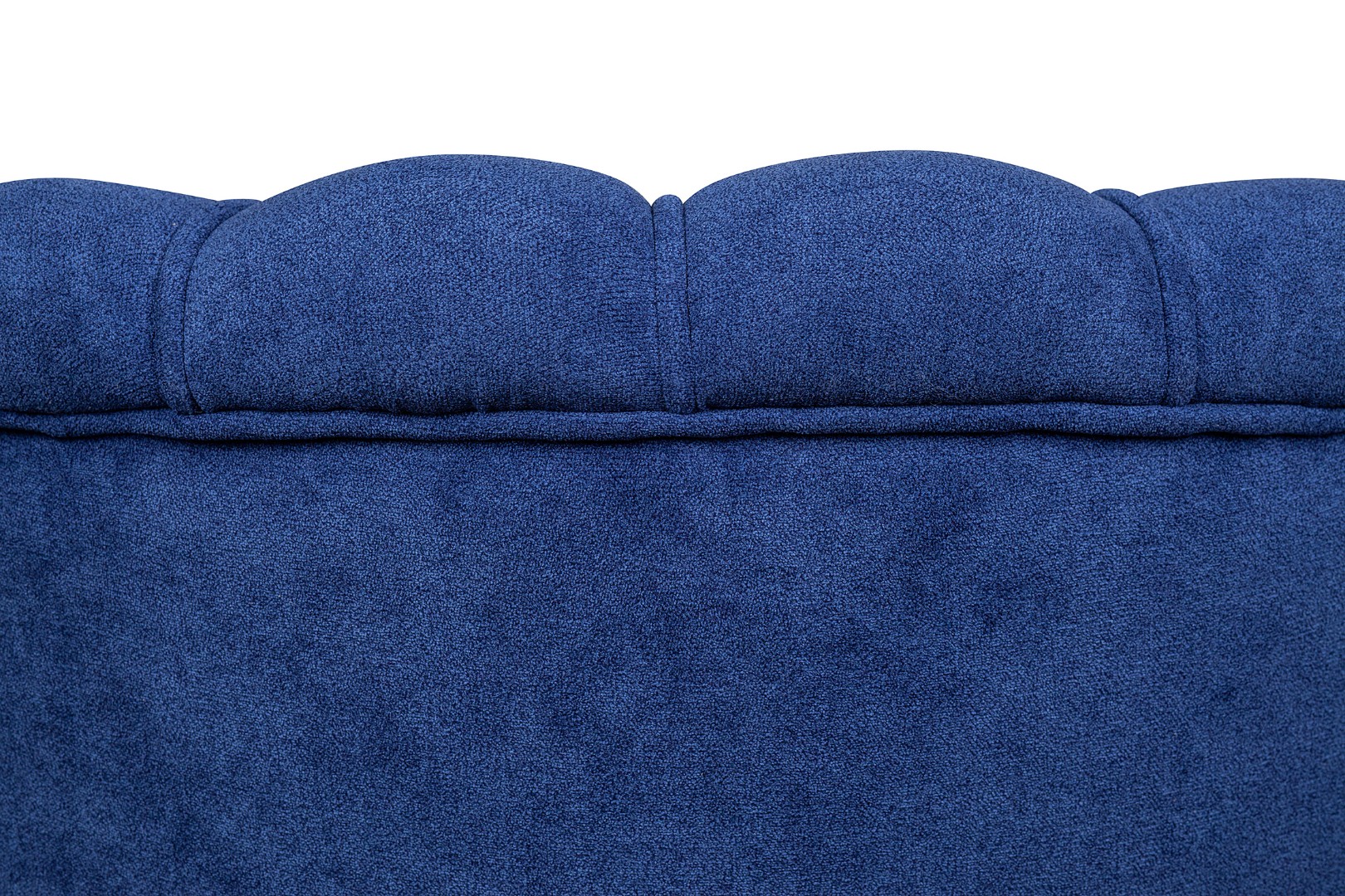 фото Низкое кресло ракушка Pearl синий