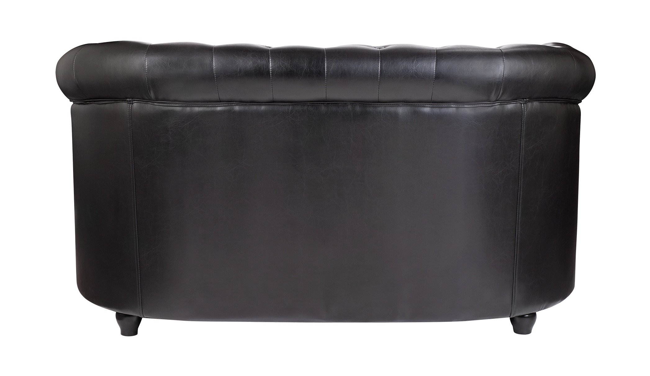 Кожаный диван лофт Karo V2 черный в интернет-магазине в Москве Кожаный диван лофт Karo V2 черный в интернет-магазине