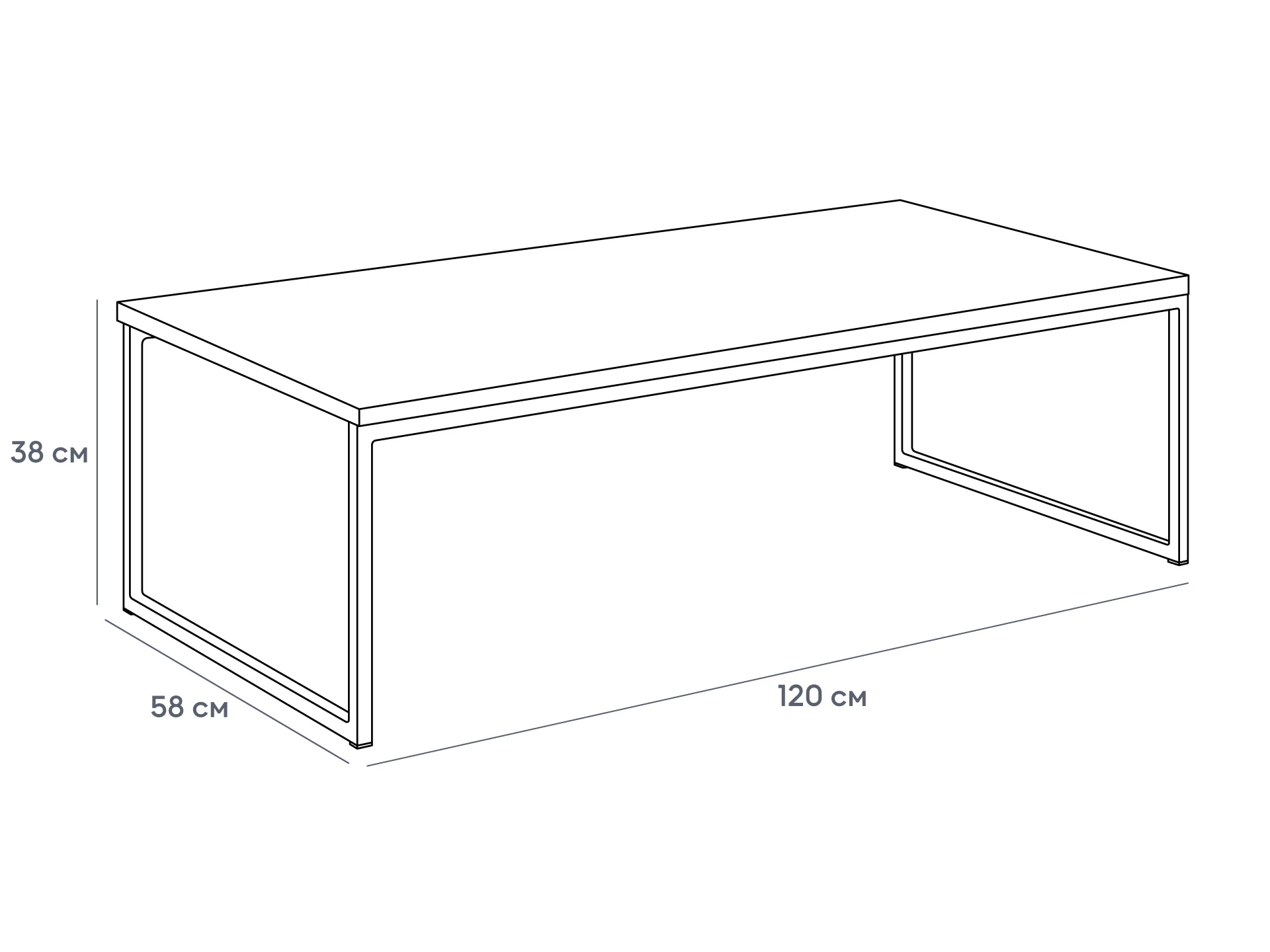 фото Стол журнальный Plank