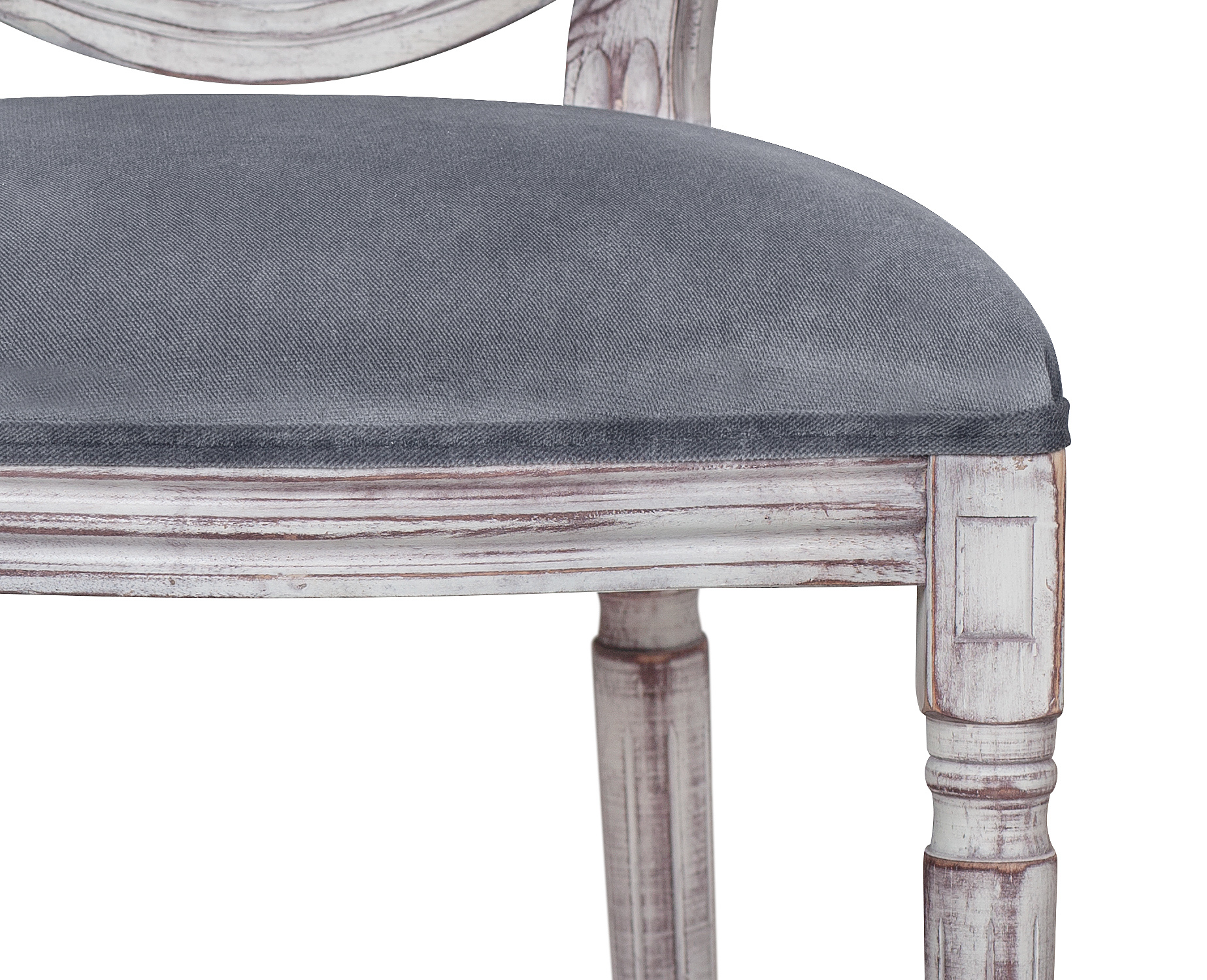 фото Дизайнерский обеденный стул модерн Volker Old Grey V3 в Москве фото Дизайнерский обеденный стул модерн Volker Old Grey V3