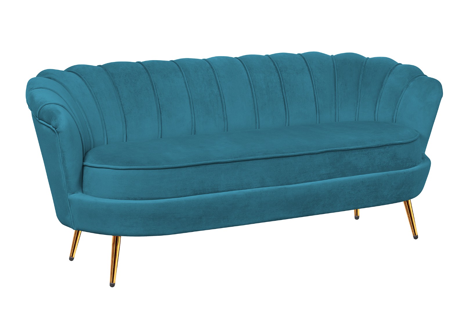 купить Диван ракушка для гостиниц Pearl Triple Marine Velvet в Москве купить Диван ракушка для гостиниц Pearl Triple Marine Velvet