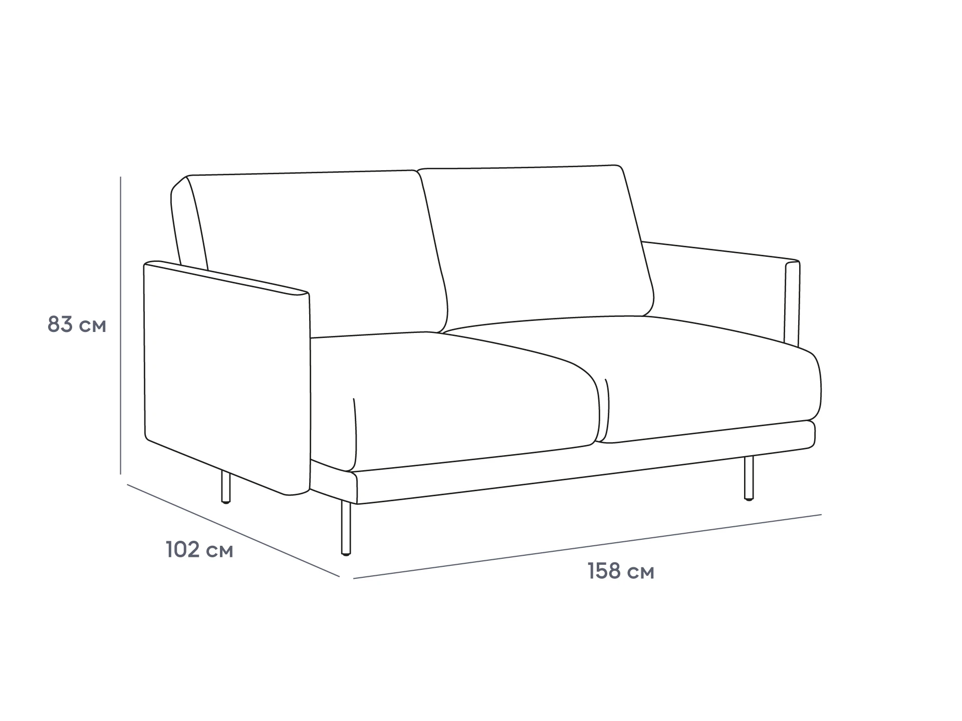 Диван Ricadi в интернет-магазине
