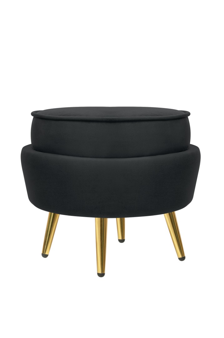 купить Пуф Pearl Adorn Black в Москве купить Пуф Pearl Adorn Black