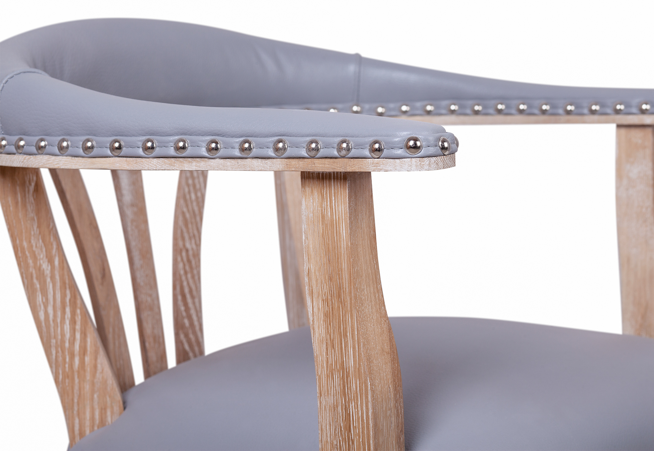 Мягкий стул с подлокотниками Tanner Gray Leather в интерьере в Москве Мягкий стул с подлокотниками Tanner Gray Leather в интерьере