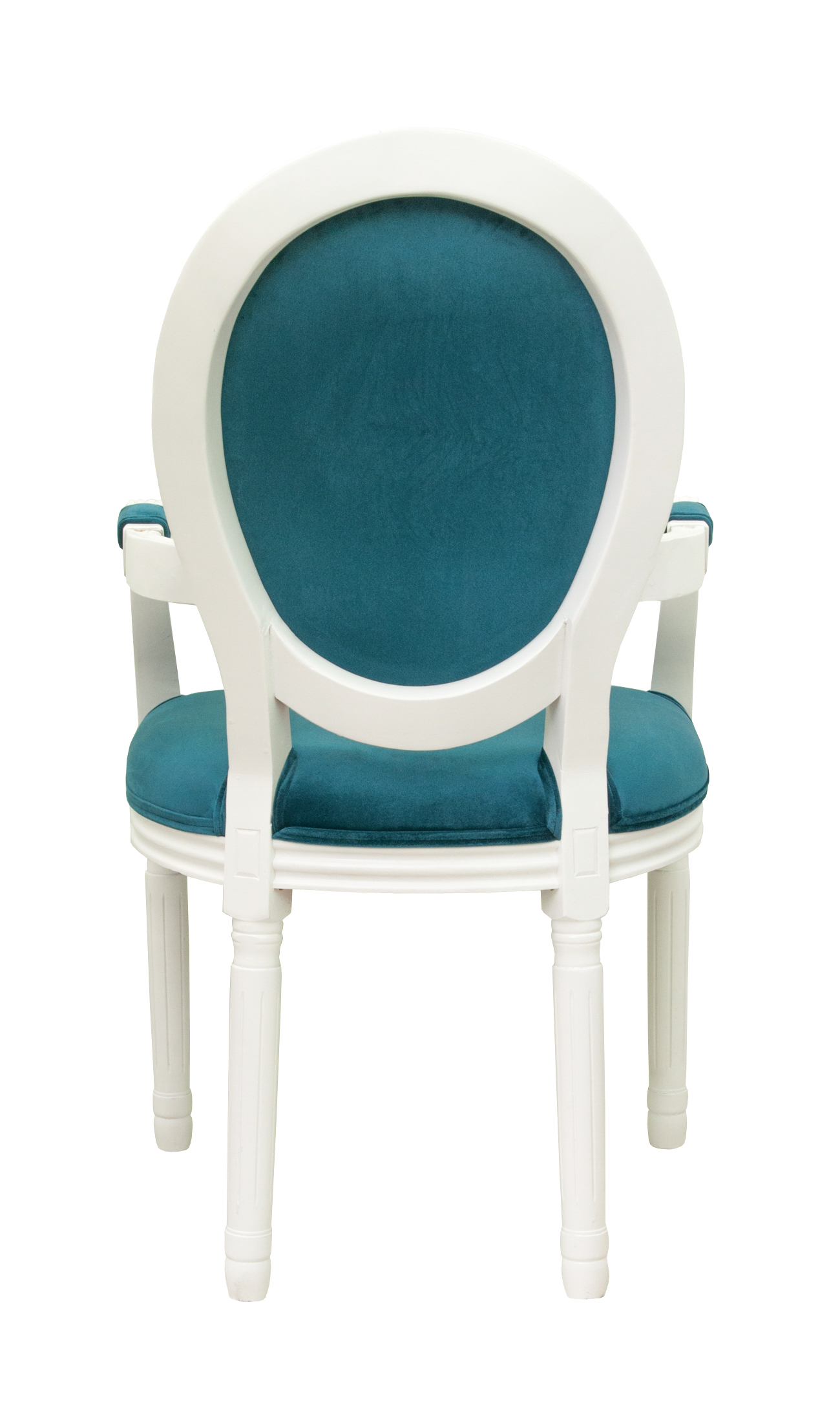 заказать Мягкий стул с подлокотниками Volker Arm Blue and White в Москве заказать Мягкий стул с подлокотниками Volker Arm Blue and White