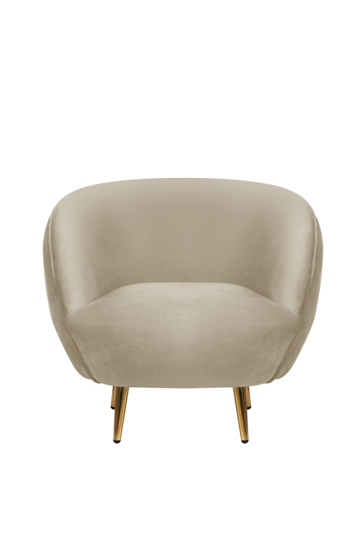 купить Мягкое кресло Small Benee Taupe