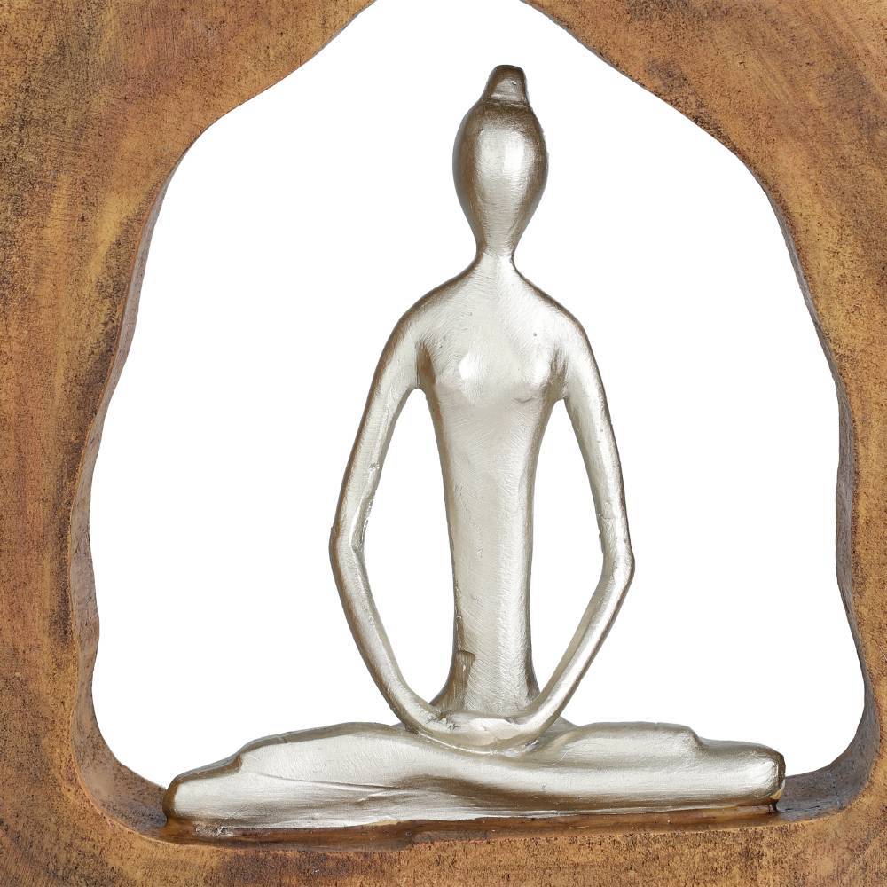 купить 427414 Статуэтка KEMAMAN, L285, B63, H272, светло-коричневый, серебристый в Москве купить 427414 Статуэтка KEMAMAN, L285, B63, H272, светло-коричневый, серебристый