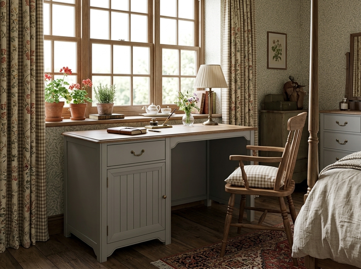 заказать Рабочий стол с дверкой "Оливия (Olivia)" арт GB3001/7040