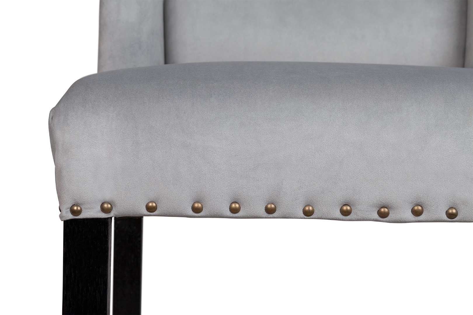 фото Дизайнерский барный стул Skipton Grey Velvet в интерьере в Москве фото Дизайнерский барный стул Skipton Grey Velvet в интерьере