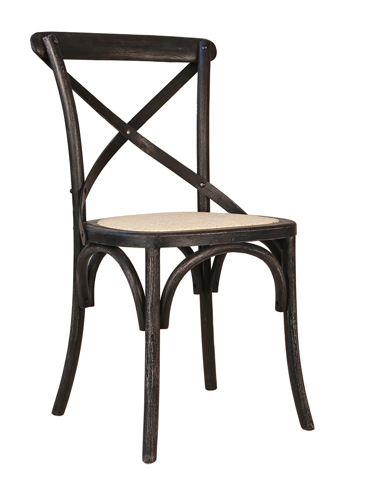 купить Стул Cross Back Black Brush