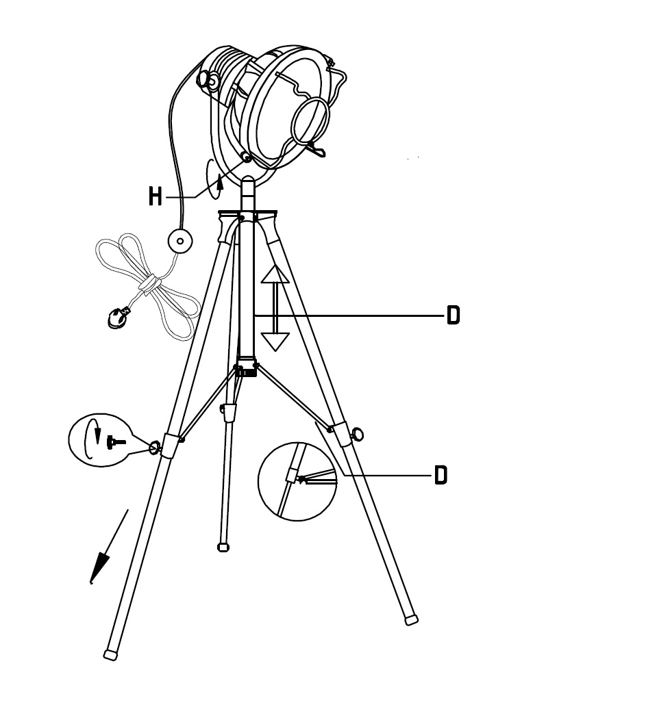 купить Торшер Fork Brass Floor в Москве купить Торшер Fork Brass Floor