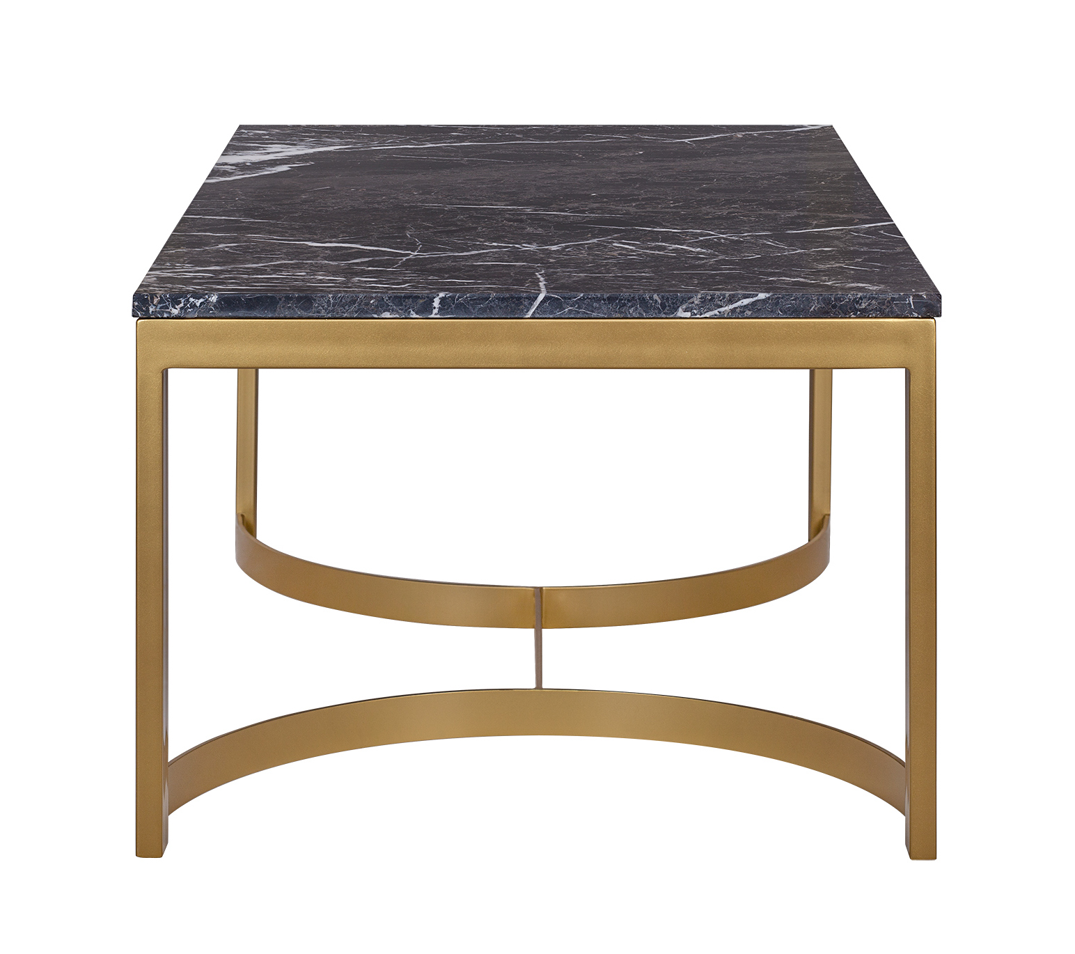 заказать Журнальный столик прямоугольный Aron Marble-Gd