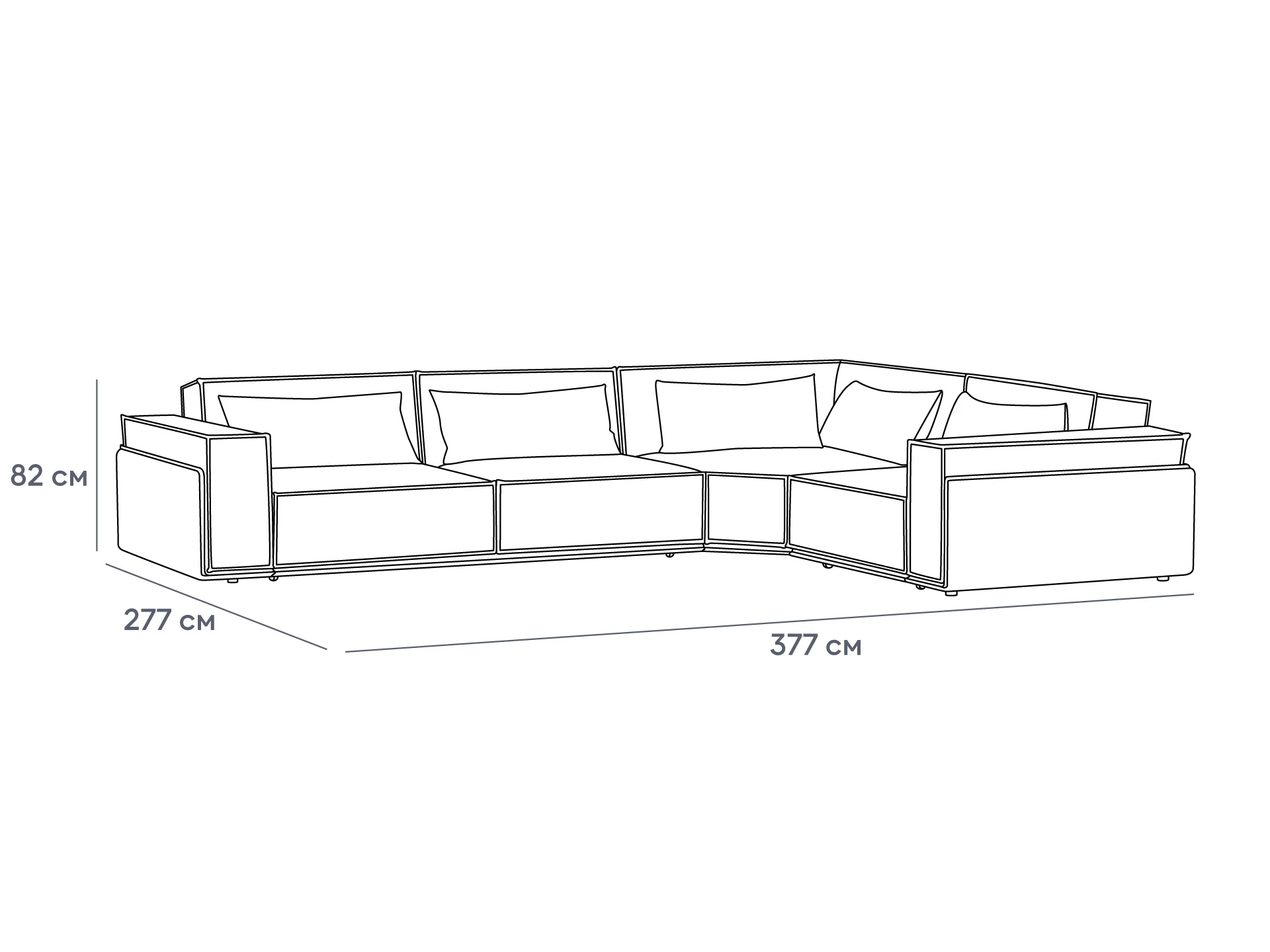 фото Диван угловой Asti в интерьере