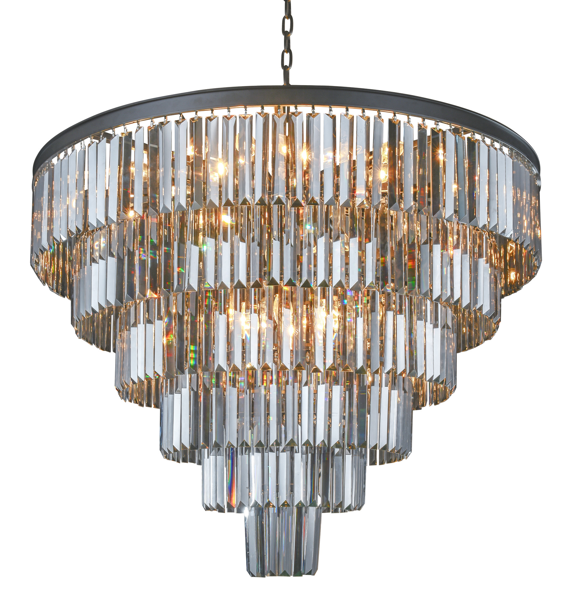 купить Люстра Odeon 6 Rings Smoke в Москве купить Люстра Odeon 6 Rings Smoke