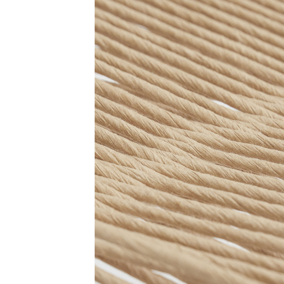 СКАМЬЯ HUBSCH, БУМАЖНЫЙ ШНУР, ДУБ FSC, НАТУРАЛЬНЫЙ в интернет-магазине