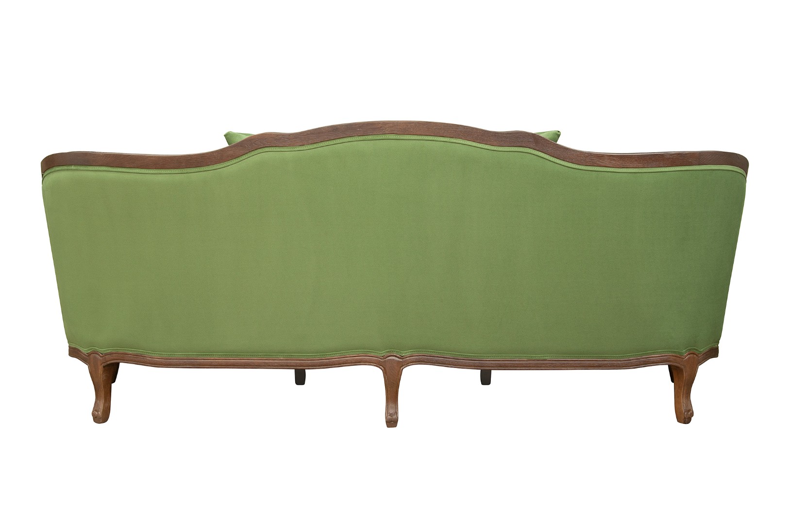 Прямой диван Darcy 3 Green в интерьере