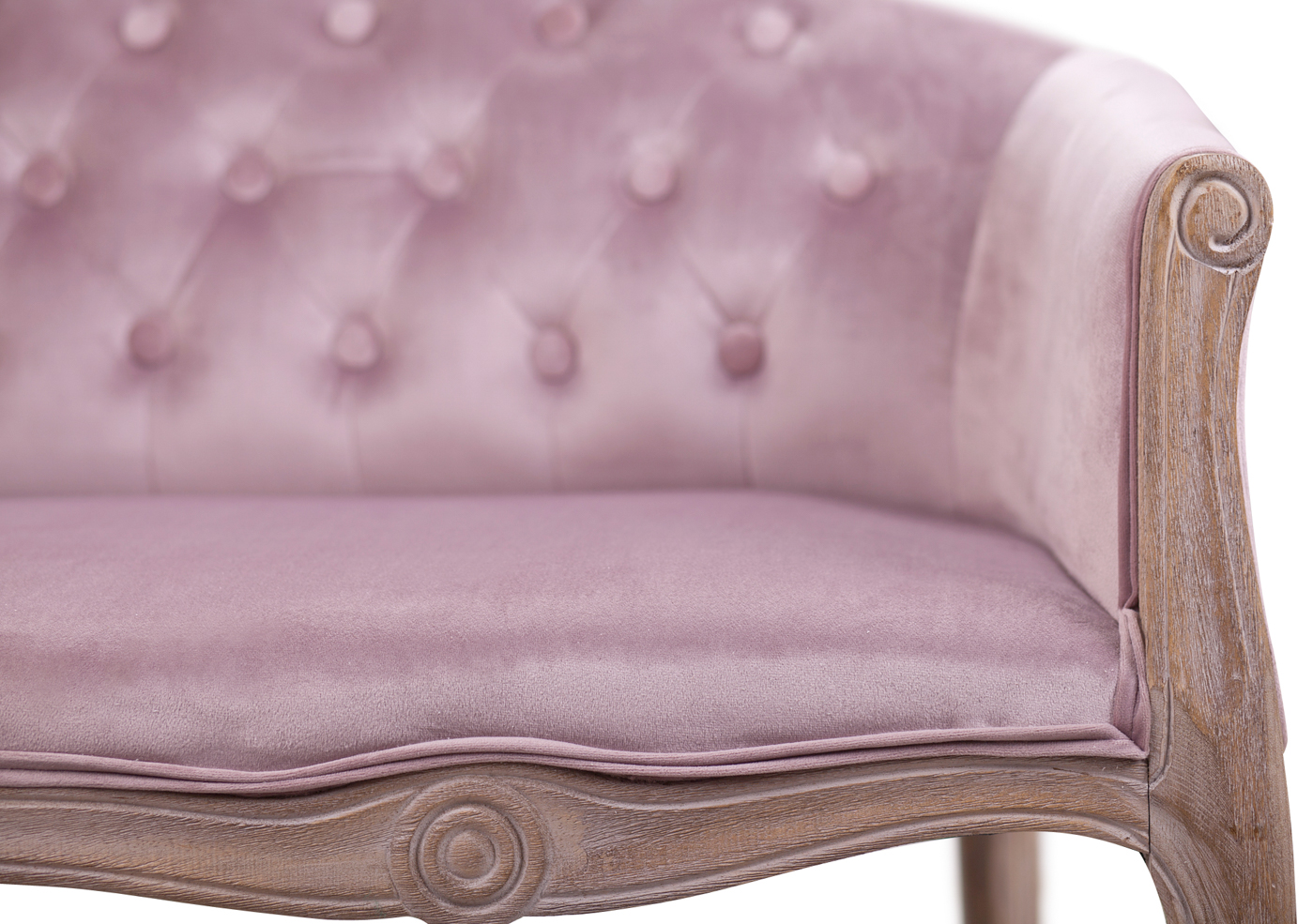 Двухместный дизайнерский диван Kandy Double Pink Velvet в интерьере в Москве Двухместный дизайнерский диван Kandy Double Pink Velvet в интерьере