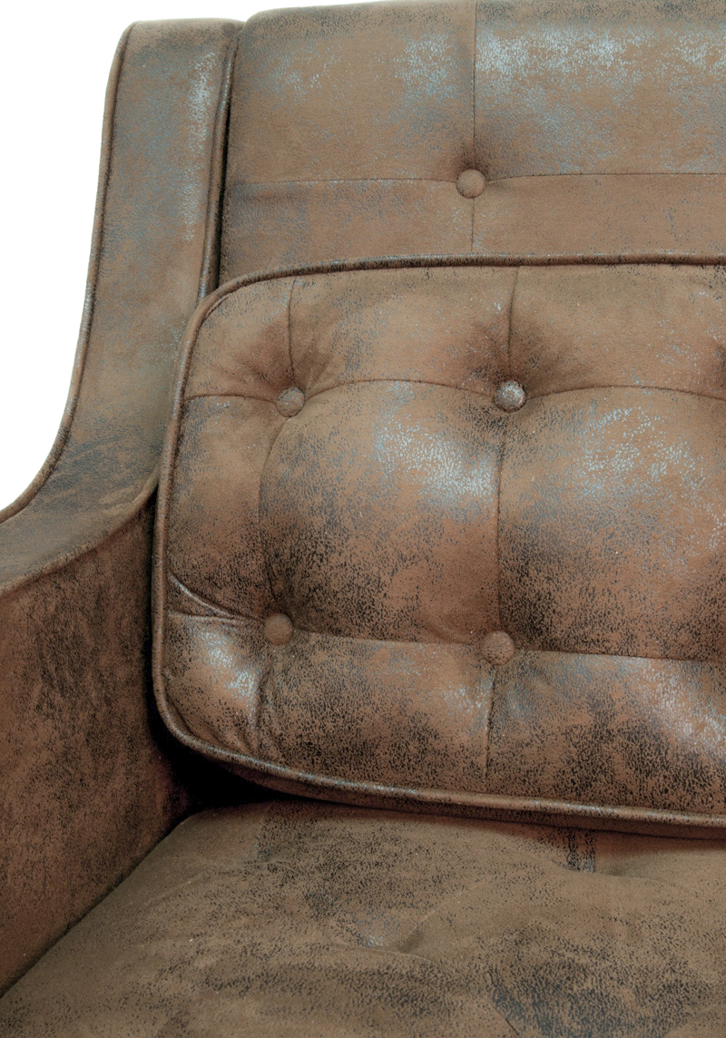 заказать Прямой двухместный диван Hublon фиолетовый