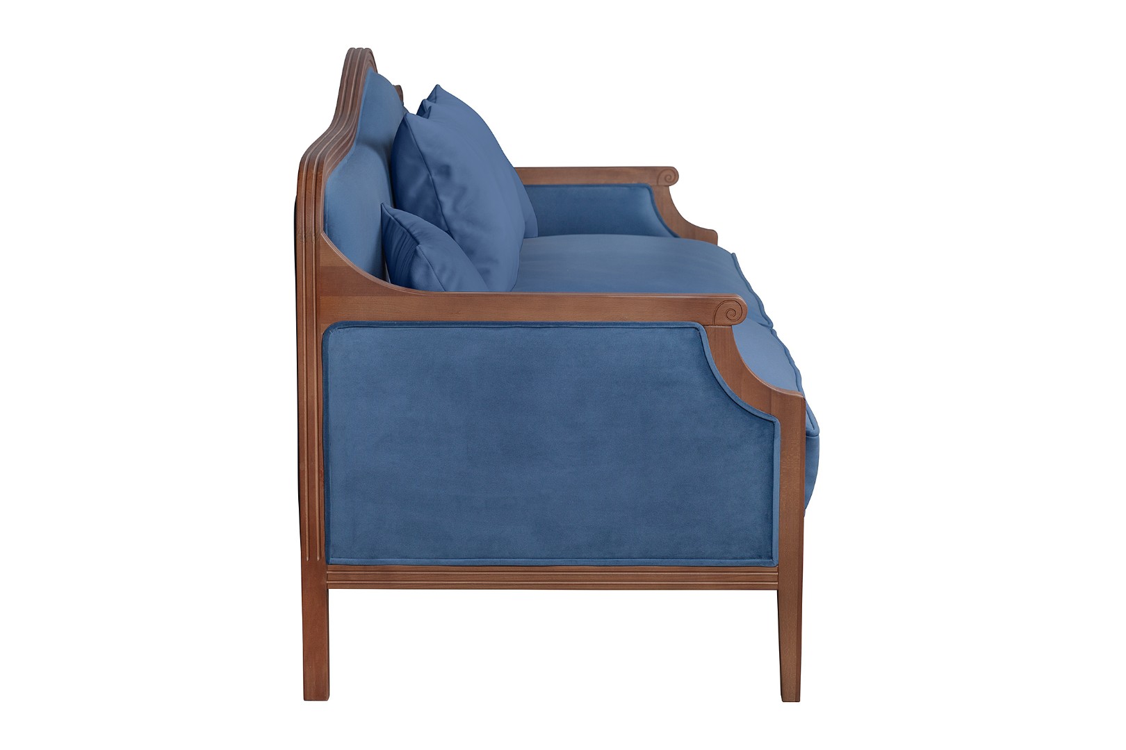 заказать Диван с высокой спинкой Madesta Blue