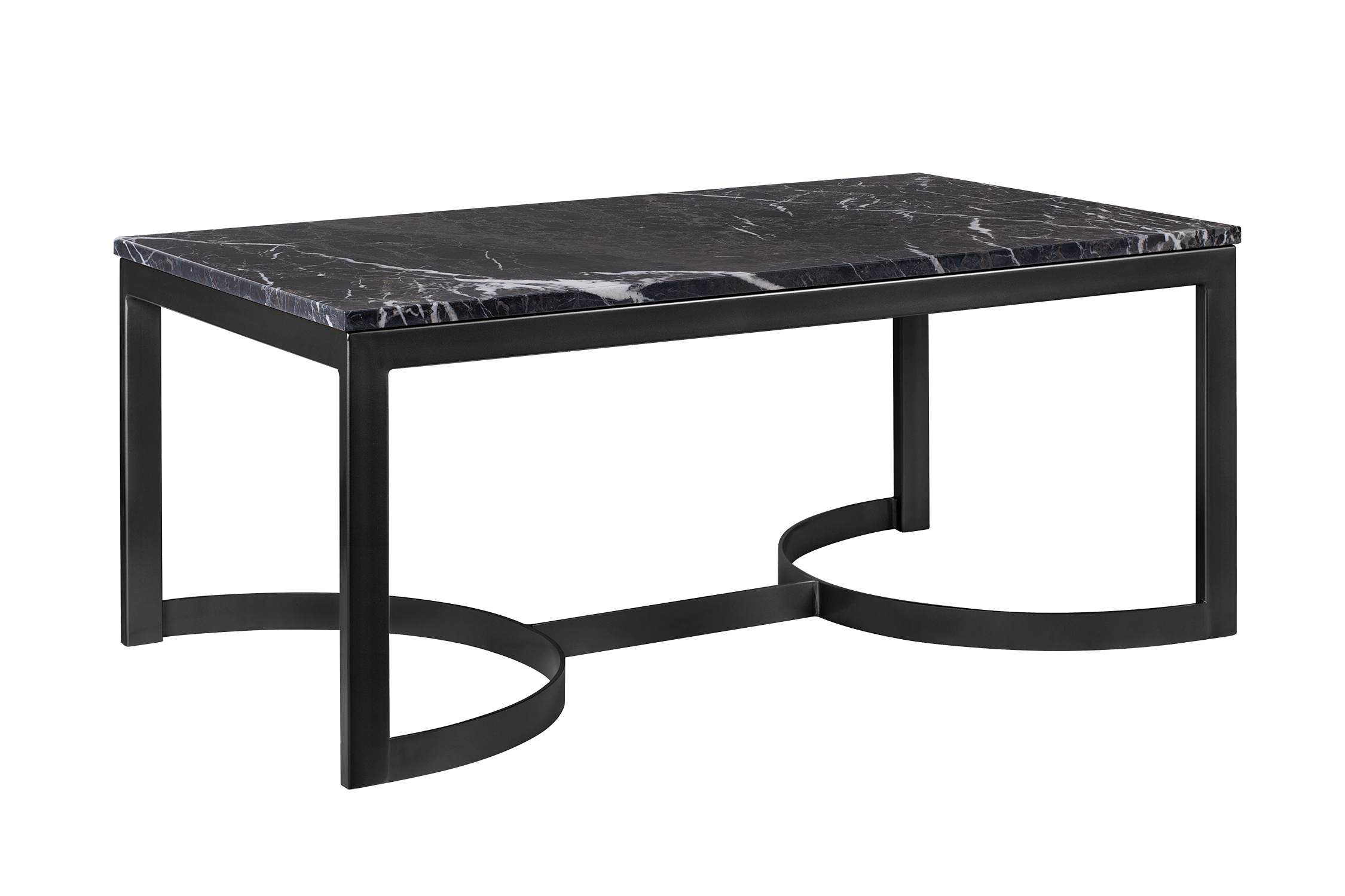 купить Журнальный столик прямоугольный Aron Marble-B