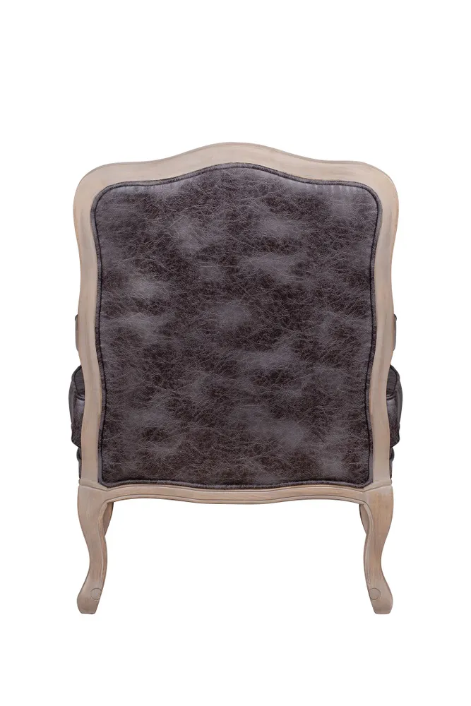 Мягкое полукресло с подлокотниками Nitro Brown V2 в интернет-магазине