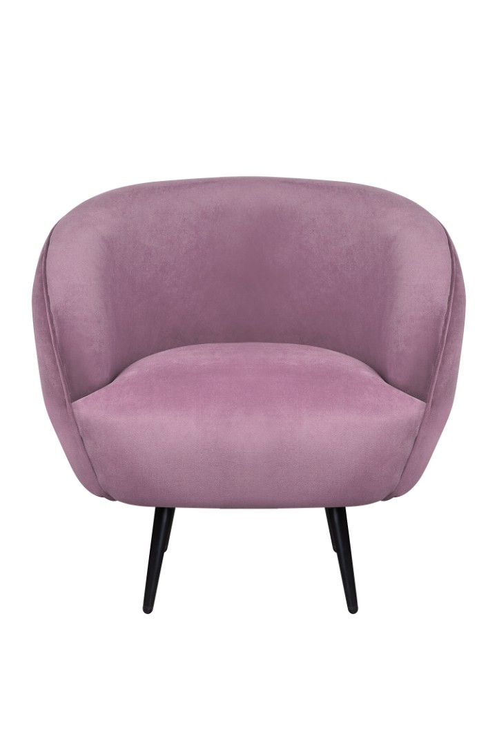 купить Мягкое кресло Benee Pink на черных ножках в Москве купить Мягкое кресло Benee Pink на черных ножках