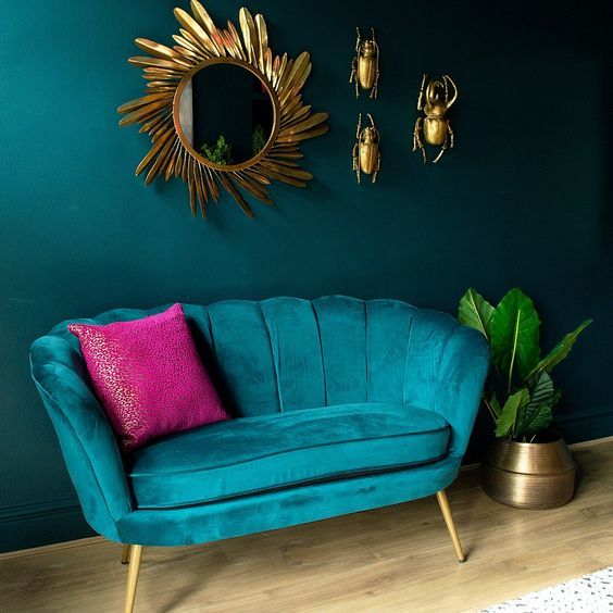 купить Диван Pearl Double Marine Velvet в интернет-магазине