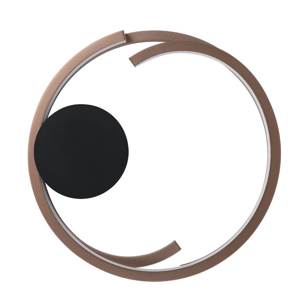 901825 Светодиодный настенно-потолочный светильник с регулировкой цветовой температуры MEZZOMONTE, 1X20W 1X20W(LED LED), 2700-6500K, 2220 2220lm, алюм в интернет-магазине