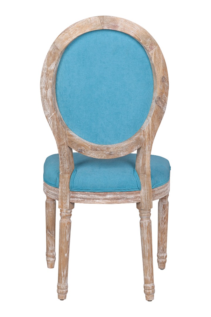 Стул для кафе Volker Oak Light Blue в интернет-магазине