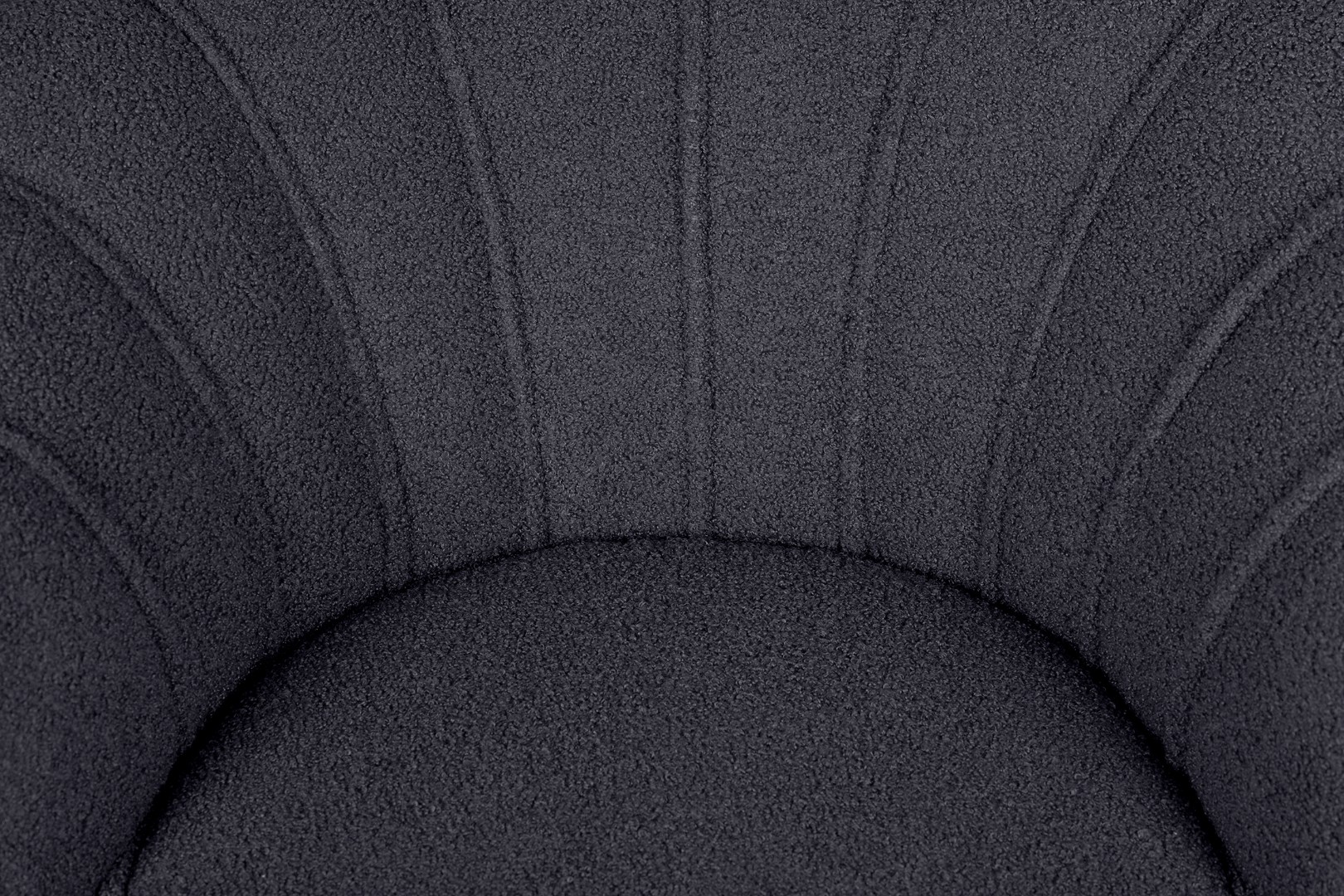 Низкое кресло ракушка Pearl Black Boucle в интерьере в Москве Низкое кресло ракушка Pearl Black Boucle в интерьере