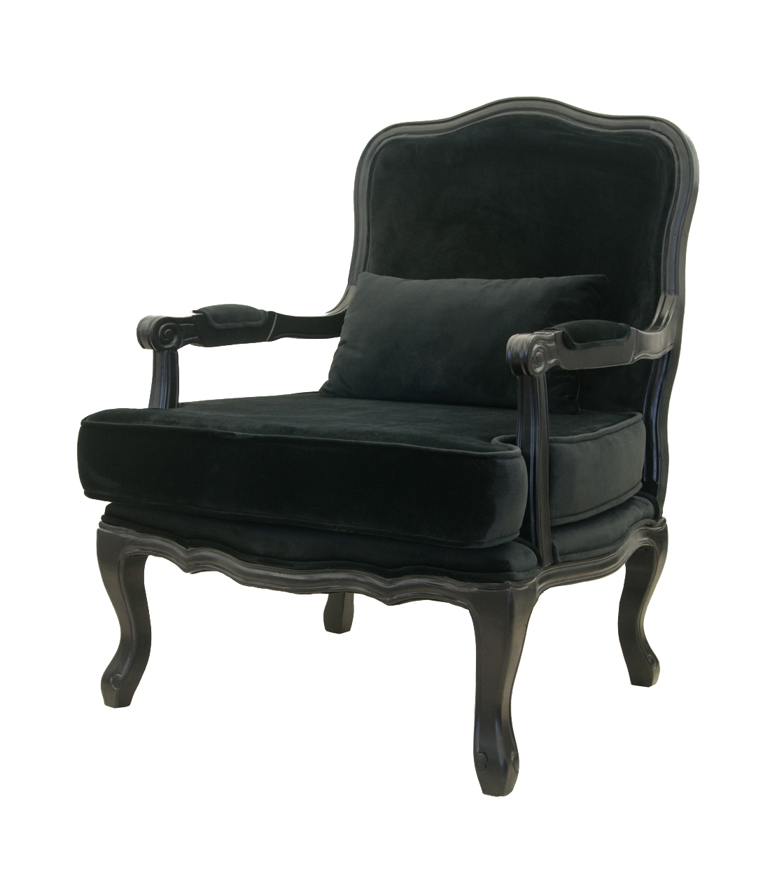 Мягкое полукресло с подлокотниками Nitro Black в интернет-магазине