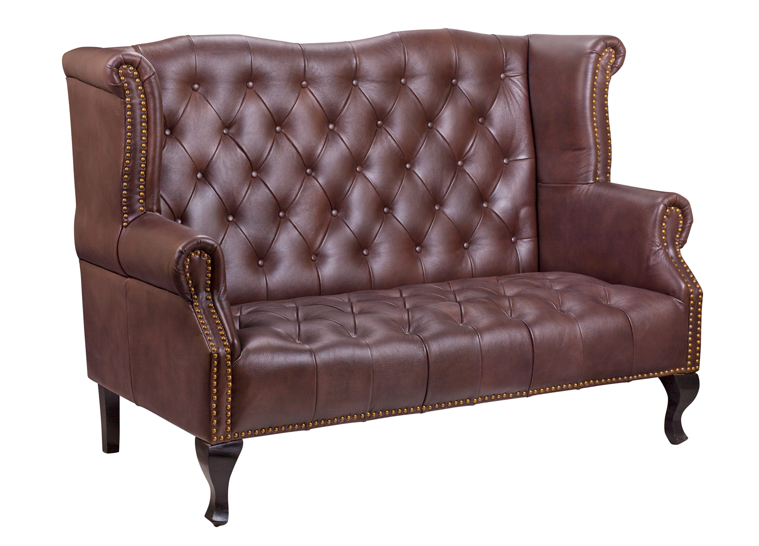 купить Кожаный дизайнерский диван лофт Royal Sofa Brown