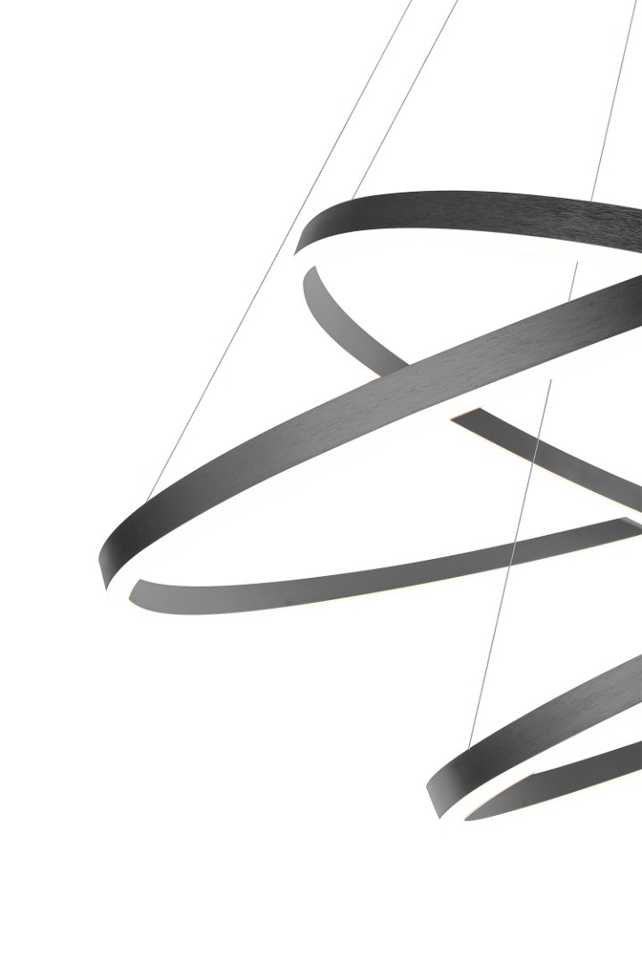 заказать Люстра Orblaze 3 rings 800 black