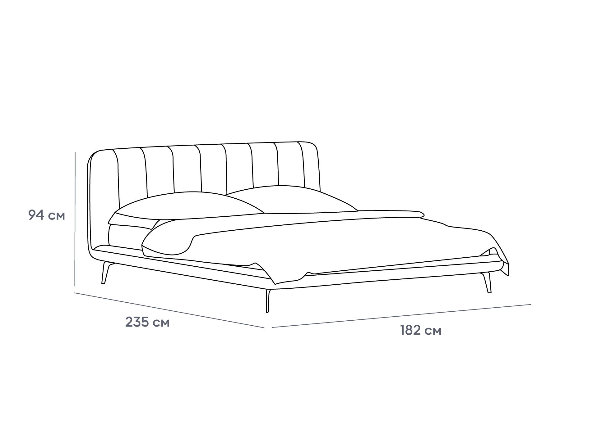 купить Кровать Amsterdam в интернет-магазине