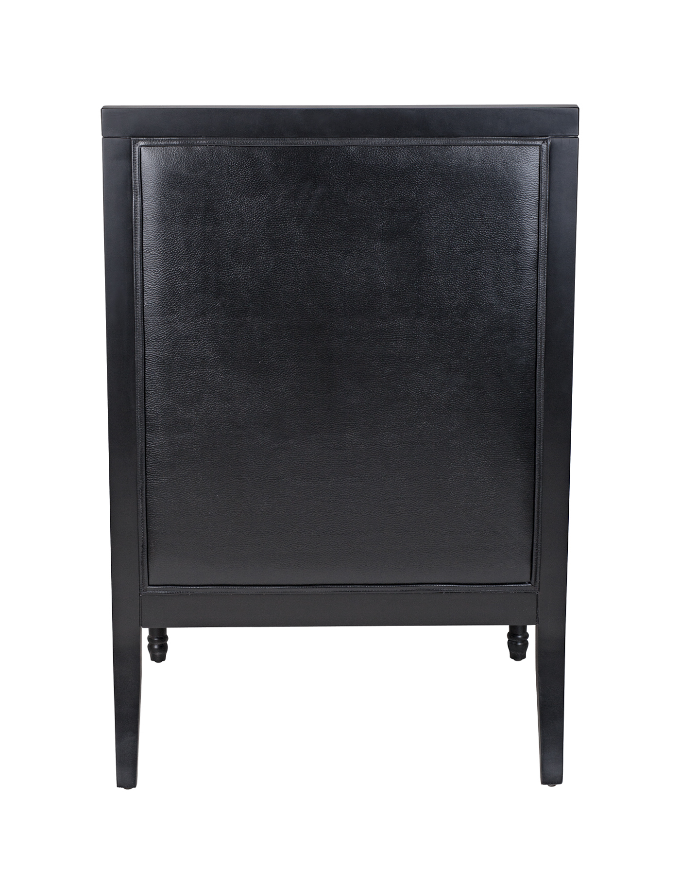 Классическое американское кресло Colin Black Leather в интернет-магазине