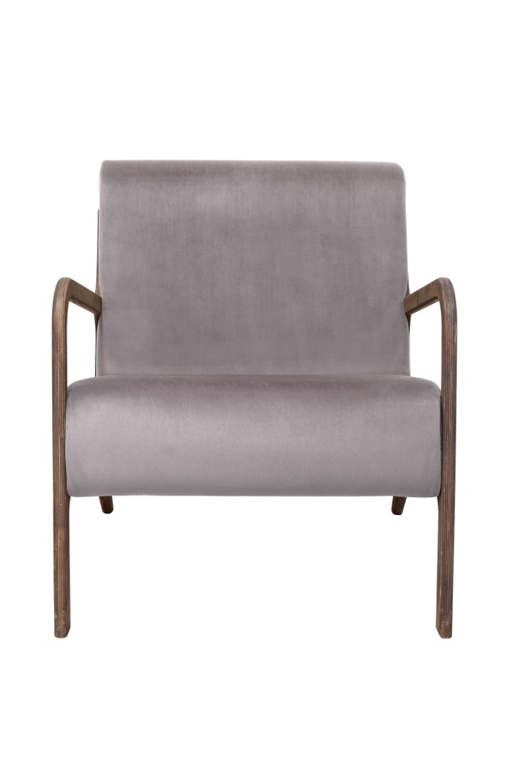 купить Низкое кресло Mody Grey