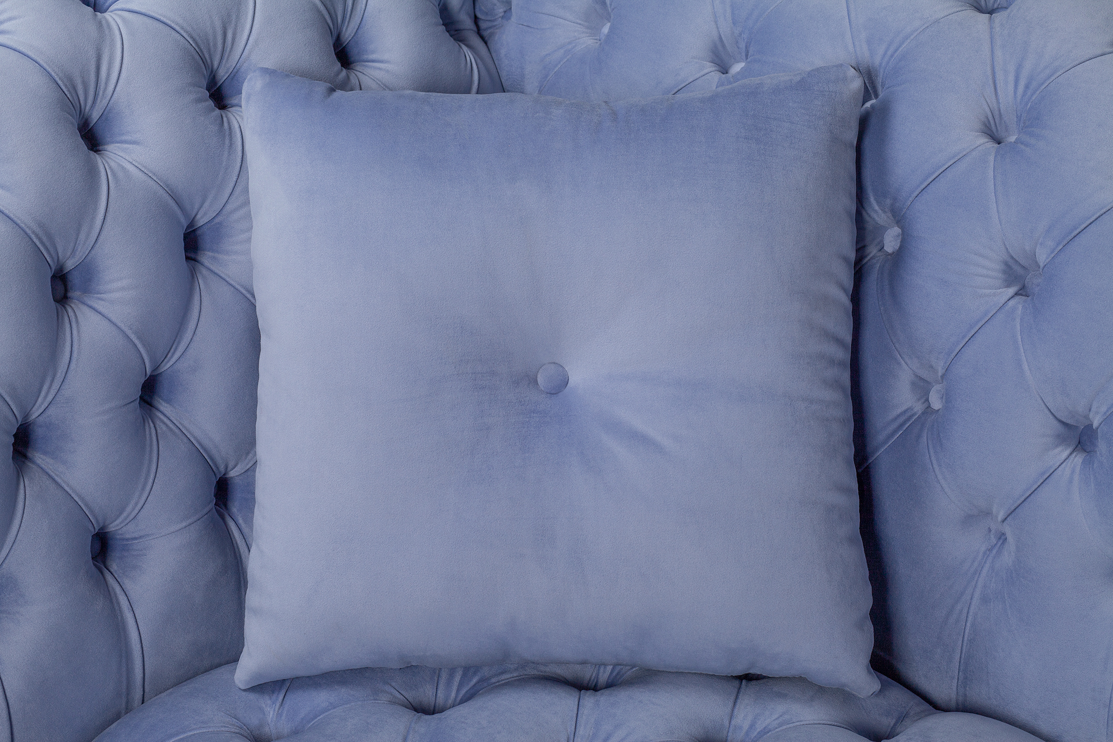 Двухместный диван Lina Blue-B синий в интерьере в Москве Двухместный диван Lina Blue-B синий в интерьере