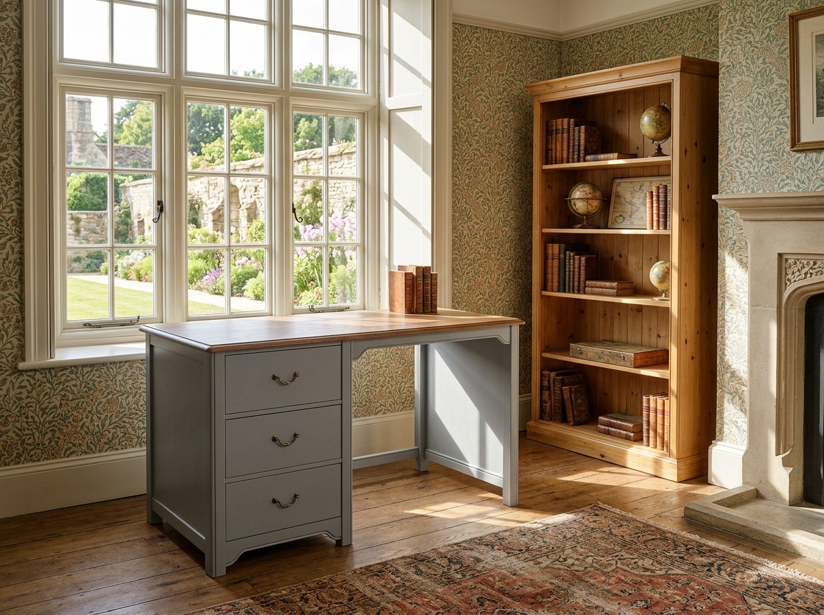 Рабочий стол с ящиками "Оливия (Olivia)" арт GB3002/7040 в интернет-магазине