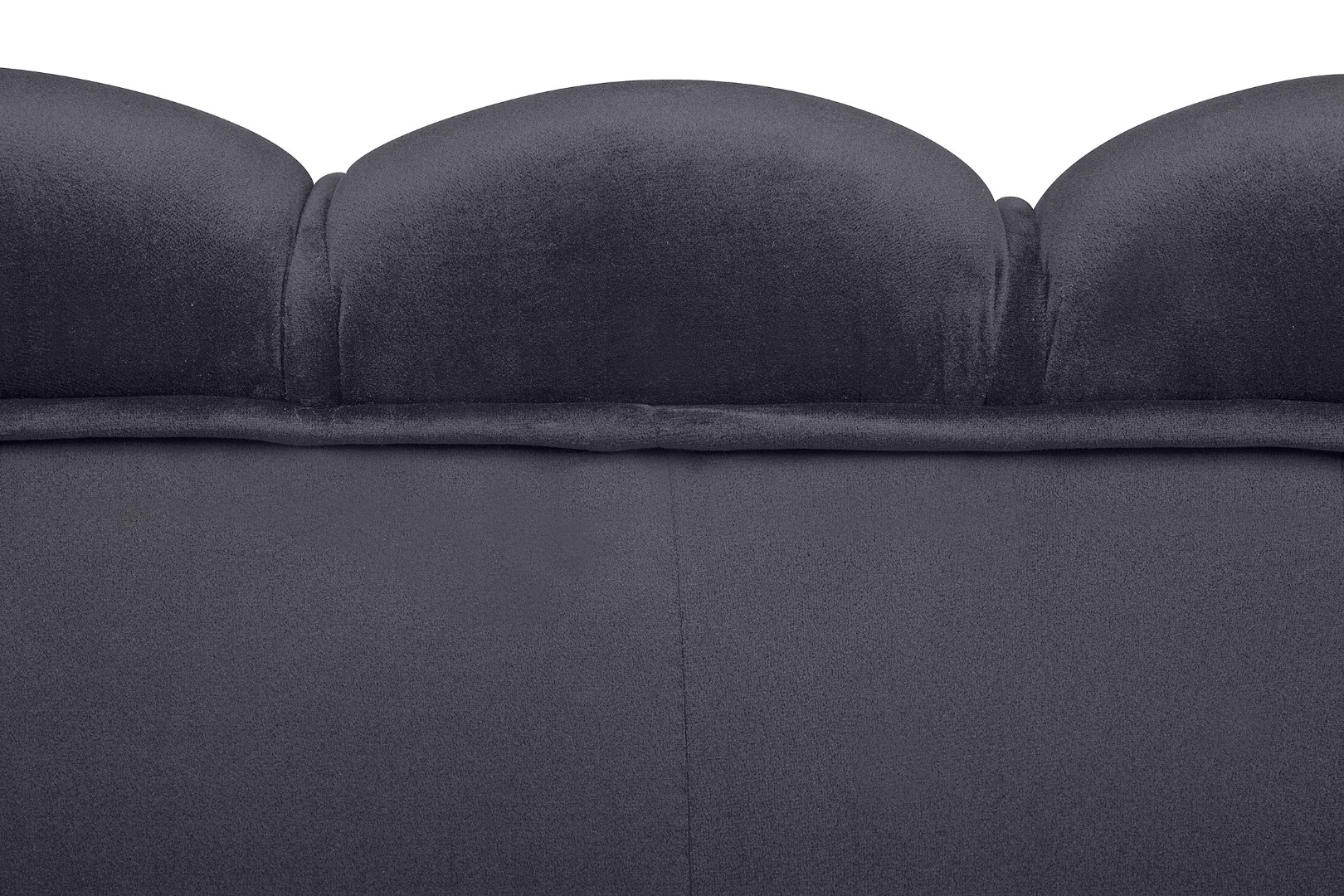 фото Трехместный диван ракушка для гостиниц Pearl Triple Black