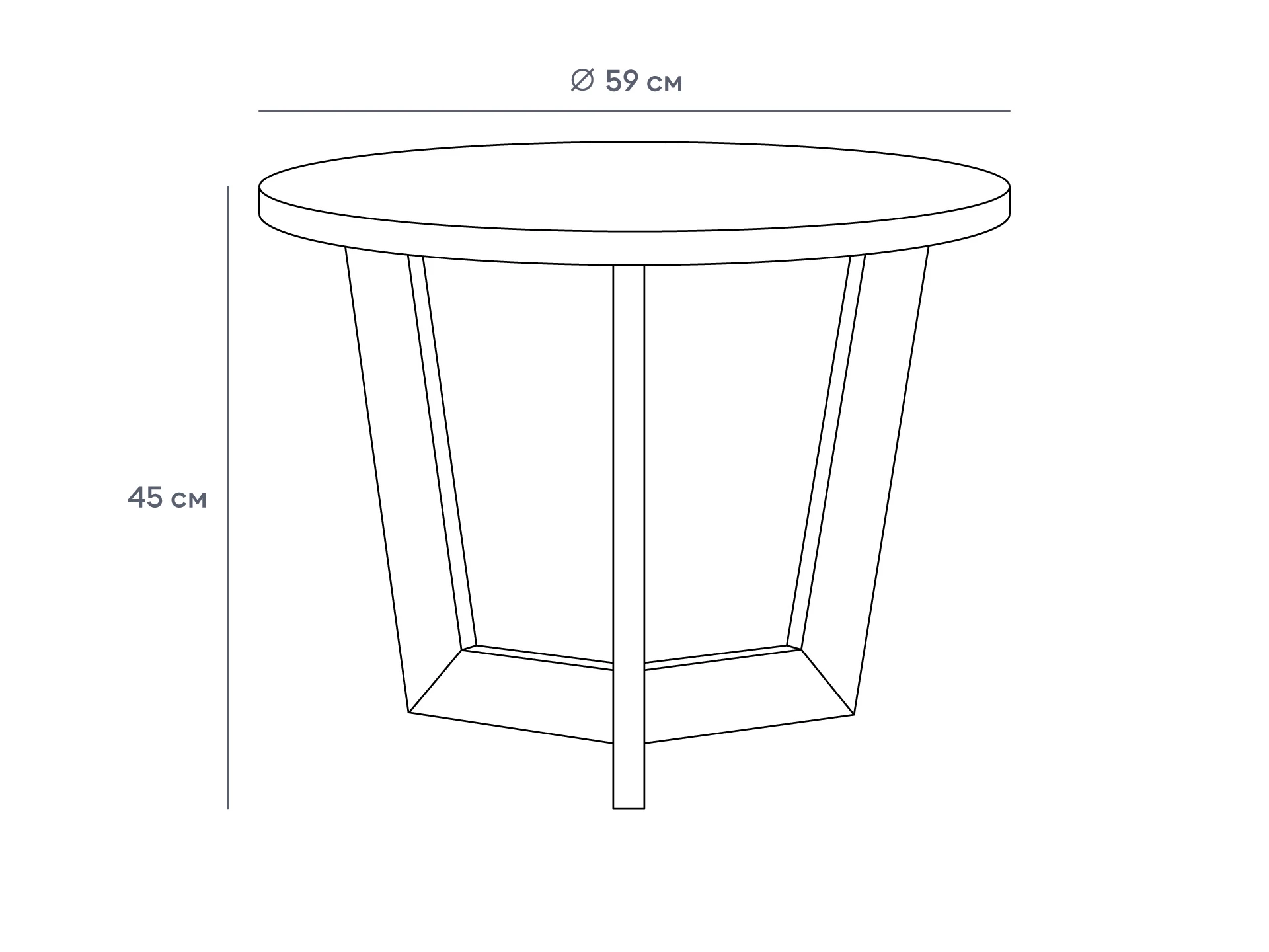 фото Стол журнальный Joker 590 в интерьере