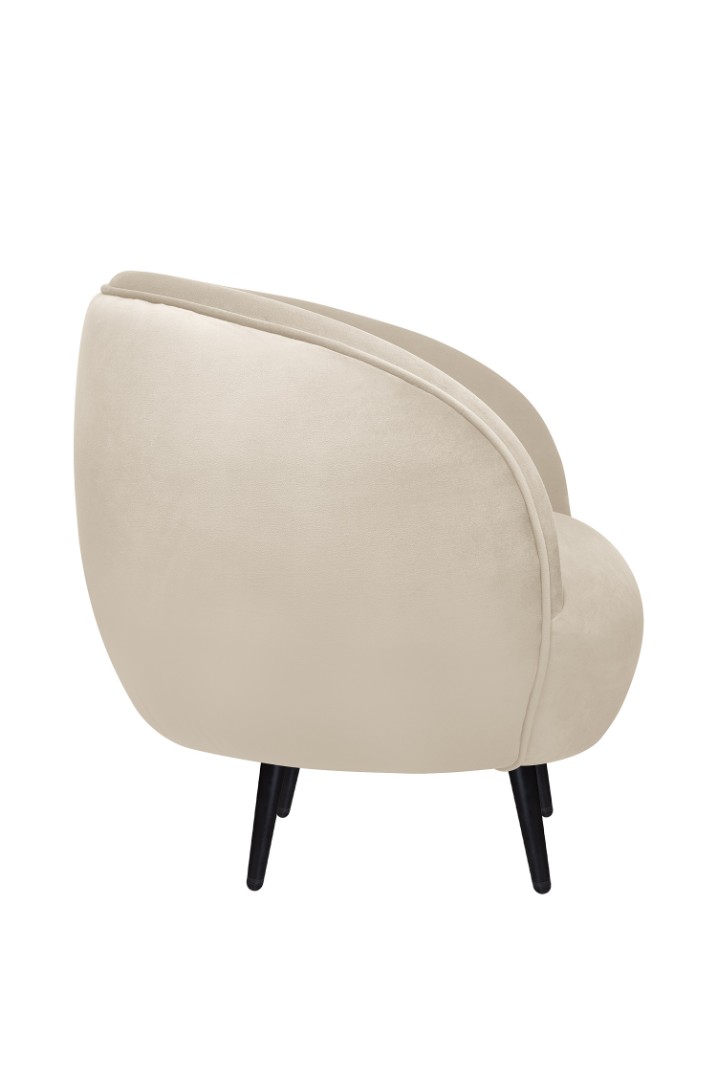 заказать Мягкое кресло Small Benee Beige на черных ножках в Москве заказать Мягкое кресло Small Benee Beige на черных ножках